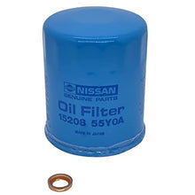 Genuine OEM Engine Oil Filter 15208-55Y0A + Drain Plug 4STEED MOTORS 11026-JA00A Fit For Nissan Infiniti