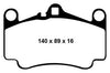 EBC Brakes DP41515R Yellowstuff Street and Track Brake Pad