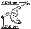 Ga2B34470A - Front Arm Bushing (for Front Arm) For Mazda - Febest