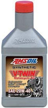 Amsoil MVIQT-EA Synthetic 20W40 Motorcycle Oil, 1 Qt.
