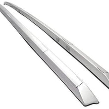 JUEDIMA 1 Pair Silver Roof Rack Cross Bars Side Rail Package Replacement for CR-V 12-16,roof Rails