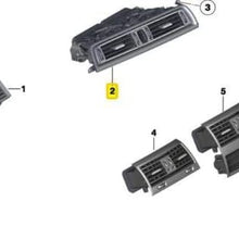 BMW 64-22-9-209-136 Grille (Fresh AIR Center:647011), 1 Pack