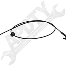 APDTY 112137 Hood Release Cable Replaces Mopar 55076109