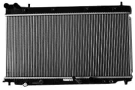 TYC 2955 Compatible with HONDA Fit 1-Row Plastic Aluminum Replacement Radiator