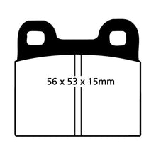 EBC Brakes DP4105R Yellowstuff Street and Track Brake Pad