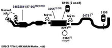 AP Exhaust Products 8196 Exhaust Bracket