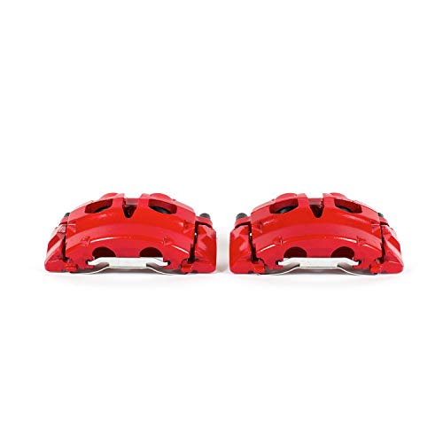 Power Stop S5060 Red Powder-Coated Performance Caliper