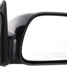 Dependable Direct Right Passenger Side Unpainted Power Operated Non-Heated Non-Folding Door Mirror for USA Built Toyota Camry (2002 2003 2004 2005 2006) - TO1321167