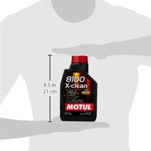 Motul (2786) 8100 X-Clean 5W-40 Synthetic Engine Oil, 1 Liter