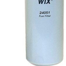 WIX Filters - 24051 Heavy Duty Spin-On Fuel Filter, Pack of 1