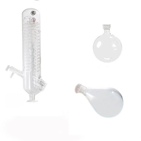 DLAB 18900173 DLAB Glassware Vertical, Including Condenser, Evaporating Flask (Ns 24/40) and Receiving Flask (Ks 35/20),1000 mL