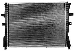 TYC 2610 Compatible with Ford/Mercury/Lincoln 1-Row Plastic Aluminum Replacement Radiator