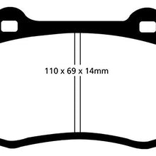 EBC Brakes DP41140R Yellowstuff Street and Track Brake Pad