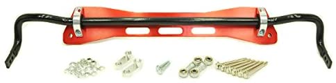 Rev9 (SB-060-RED-A) Rear Sway Bar With Subframe Brace Kit, Red, made for Acura Integra 1994-01