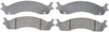 ACDelco 14D655M Advantage Semi-Metallic Front Disc Brake Pad Set