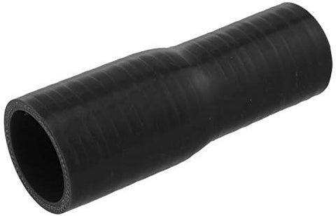 Pegasus SR38.32-BLACK, Black Silicone Hose, 1 1/2 x 1 1/4 inch Straight Reducer (no logo)