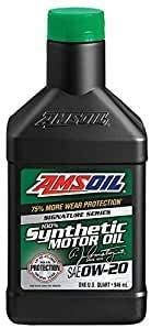 Amsoil ASMQT-Signature Series 0W-20 Synthetic Motor Oil (1 Quart)