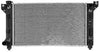 MAPM Premium Quality RADIATOR; WITH ENGINE OIL COOLER; LH OUTLET