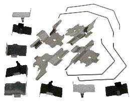 Carlson Quality Brake Parts P1164 Brake Pad Installation Kit