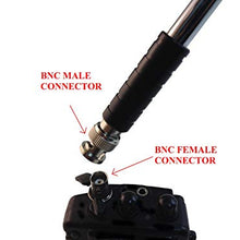 Anteenna TW-999BNC BNC Male Handheld Antenna Scanner Antenna (20-1300MHz) with BNC Male Connector for Scanner Radio and Frequency Counters