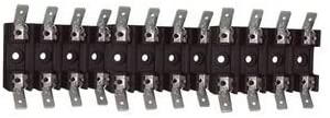 COOPER BUSSMANN BK/S-8002-12-R FUSE BLOCK, 6.3 X 32MM, BOLT-IN MOUNT