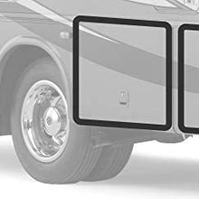 Steele Rubber Products RV Compartment Door Seal - Peel-N-Stick Hollow Half Round with Ears - Sold and Priced per Foot 70-3847-277
