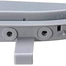 Kerman Center Console Latch for 2005-2012 Toyota Tacoma Gray Console Lid Lock Replace 58910AD030B0 (Gray)