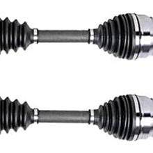 NYC Autoparts - Pair 2 Front CV Axle Half Shaft Assemblies for 1999-2006 Chevy Silverado 1500, GMC Sierra 1500, 2000-2006 Tahoe, Yukon