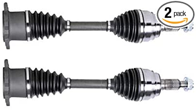 NYC Autoparts - Pair 2 Front CV Axle Half Shaft Assemblies for 1999-2006 Chevy Silverado 1500, GMC Sierra 1500, 2000-2006 Tahoe, Yukon