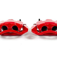 Power Stop S5054 Red Powder-Coated Performance Caliper