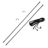 RoadPro RPPS-23KB Platinum Series Black 3' 1000W Dual Mirror Mount CB Antenna Kit