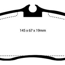 EBC Brakes DP71037 7000 Series Greenstuff SUV Supreme Compound Brake Pad