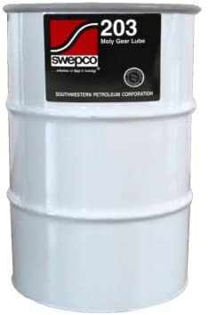 SWEPCO SAE Grade 250 Transmission Gear Oil With Moly ISO 1000 Grade 16 Gallon 1/4 Drum Keg