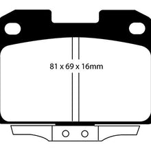 EBC Brakes DP31098C Redstuff Ceramic Low Dust Brake Pad