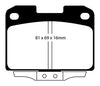 EBC Brakes DP31098C Redstuff Ceramic Low Dust Brake Pad