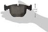 Centric 105.0681 Posi-Quiet Ceramic Brake Pad with Shims