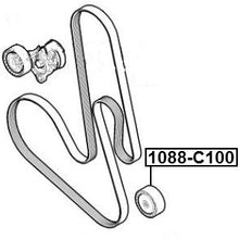 FEBEST 1088-C100 Idler Pulley