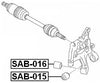 20254Xa00A - Arm Bushing (for Rear Assembly) For Subaru - Febest