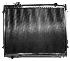 TYC 1778 Compatible with TOYOTA Tacoma 1-Row Plastic Copper Replacement Radiator