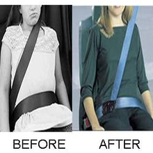 Safety Belt Comfort Seatbelt Adjuster – Safety Tested Seat Belt Adjuster for Adults and Short People, Protects from Cutting Your Neck or Rubbing Your Chest, Universal Fit