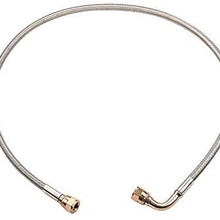 CXRacing AN4 4 AN 4AN Stainless Steel Braided Oil Feed Line 32" Female to Female