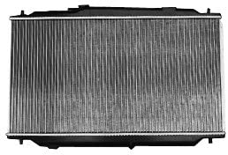 TYC 1572 Compatible with HONDA Prelude 1-Row Plastic Aluminum Replacement Radiator