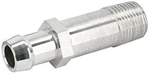 Long Heater Hose Fitting, 5/8 Inch Hose, Polished Aluminum