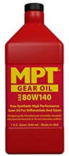 MPT Industries MPT428 Gear Oil 80W140 GL-5-1 Quart Bottle