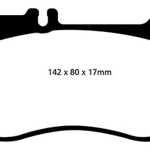 EBC Brakes DP31857C Redstuff Ceramic Low Dust Brake Pad