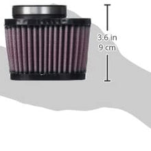 K&N Universal Clamp-On Air Filter: High Performance, Premium, Replacement Engine Filter: Flange Diameter: 2.125 In, Filter Height: 2.75 In, Flange Length: 0.625 In, Shape: Oval Straight, RU-0981