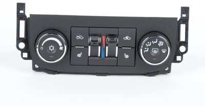 ACDelco 15-74133 GM Original Equipment Heating and Air Conditioning Control Panel with Rear Window Defogger Switch