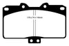 EBC Brakes DP41097R Yellowstuff Street and Track Brake Pad