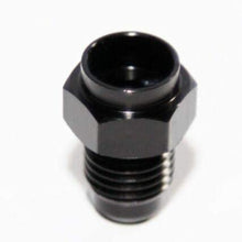 Straight Swivel Oil Fuel Line Hose End Fitting Black 6AN AN6