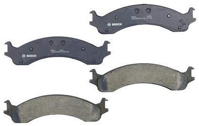 Bosch BP821 QuietCast Premium Semi-Metallic Disc Brake Pad Set For Dodge: 2000-2008 Ram 2500, 2000-2002 Ram 3500; Front